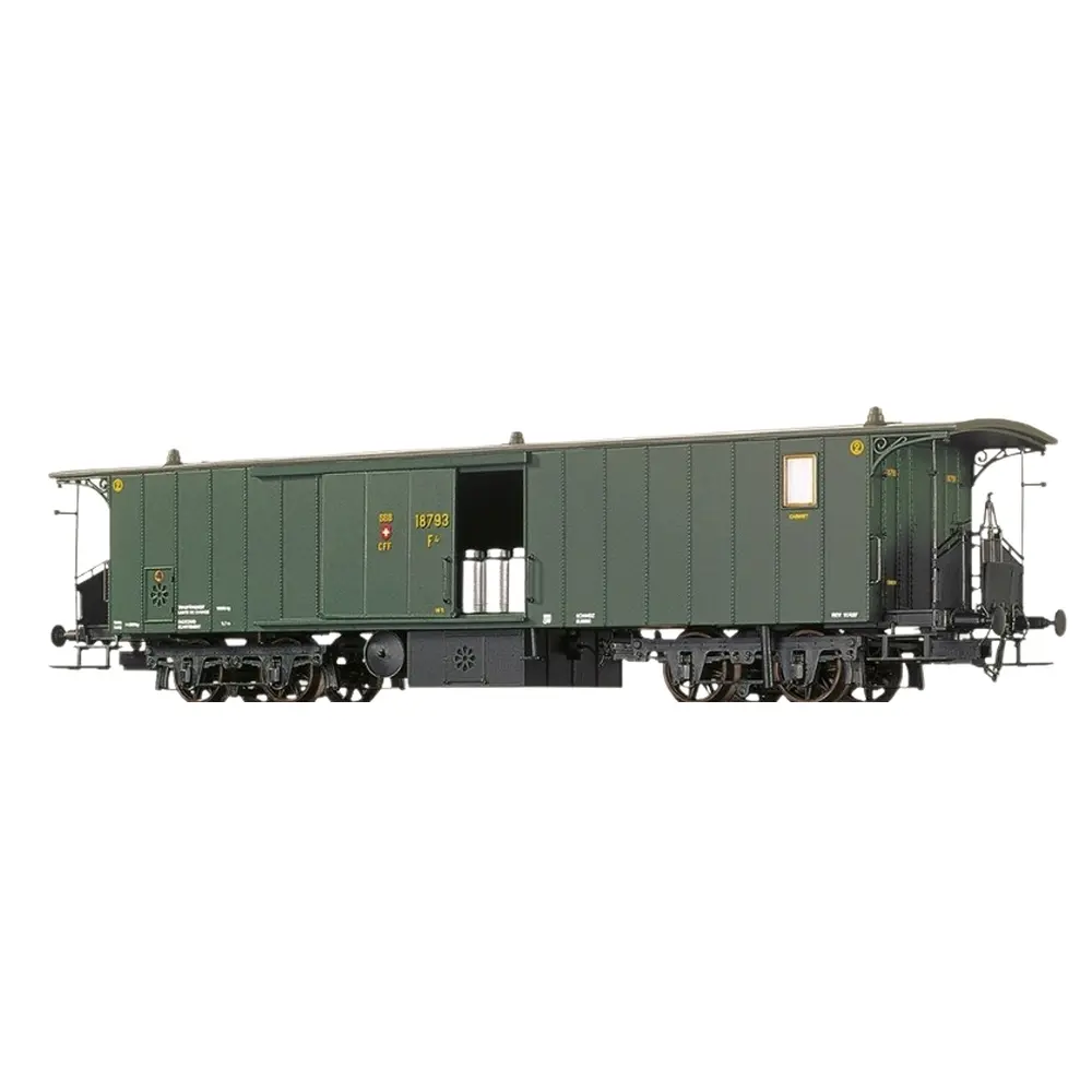 Fourgon à bagages F4 - Brawa 45715 - HO 1/87 - SBB/CFF - EP II - 2R