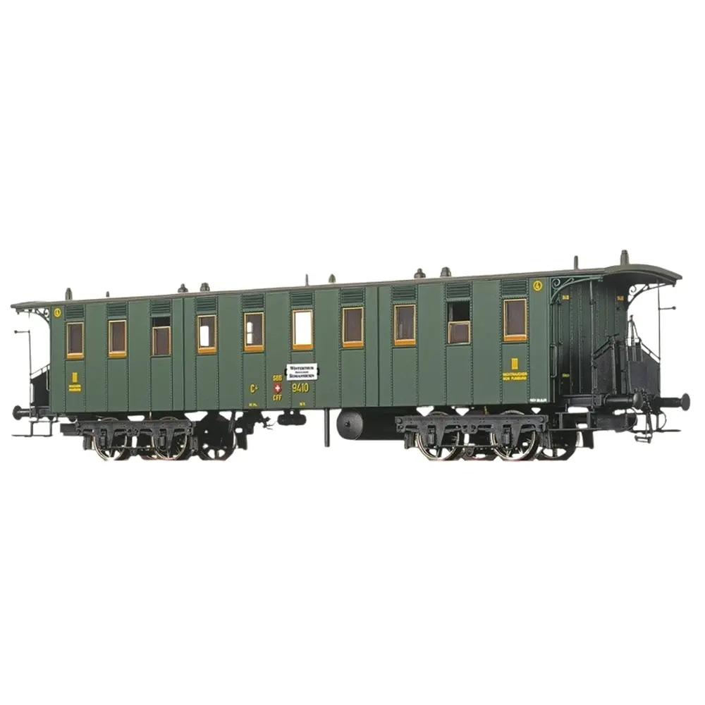 Voiture voyageurs C4 - Brawa 45716 - HO 1/87 - SBB - EP II - 2R