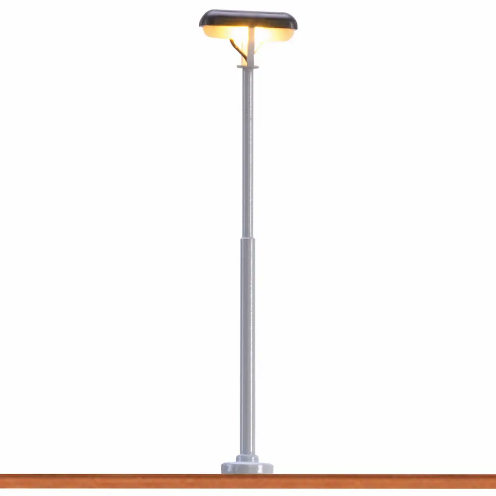 Lampadaire de plate-forme, socle enfichable avec LED, 70 mm - Brawa 83003 - N 1/160