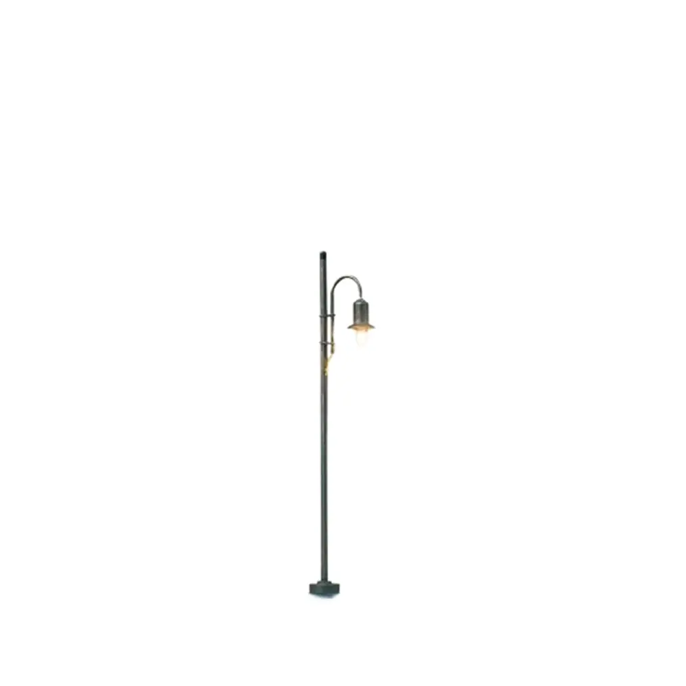 Lampadaire en bois à LED - Brawa 84124 - HO 1/87
