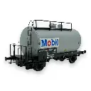 Wagon citerne Mobil - Brawa 50030 - HO 1/87 - DB - Ep IV - 2R