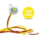 Lot 10 éclairages LED néon blanc - Brawa 94705