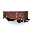 Wagon couvert G10 - Brawa 49808 - HO : 1/87 - DB - Ep III - 2R
