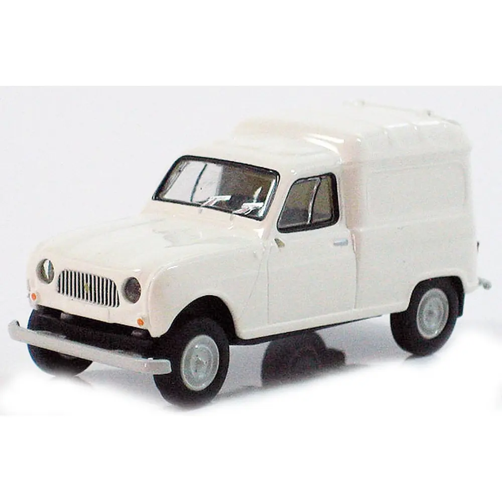 Renault 4 fourgonnette 1961 livrée blanche