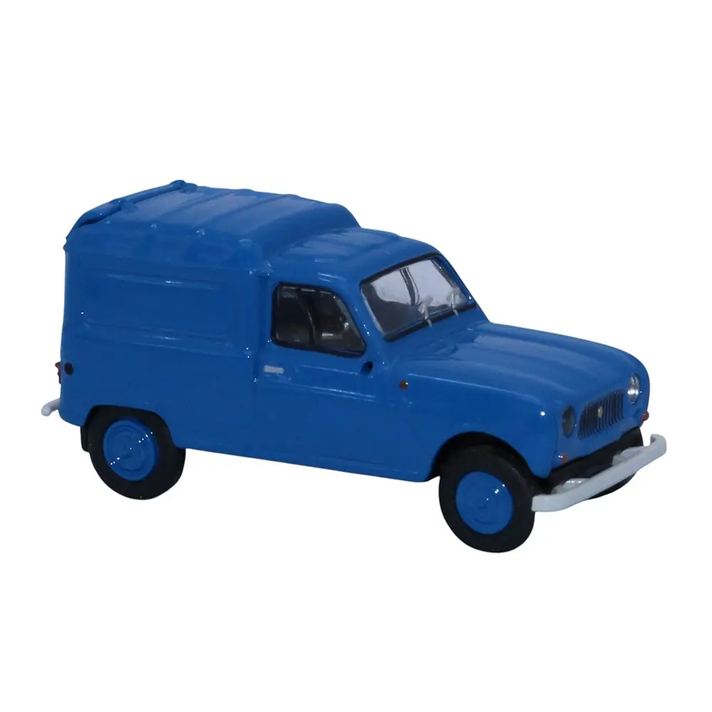 Renault 4 fourgonnette 1961 livrée bleue - SAI 2401 - HO 1/87