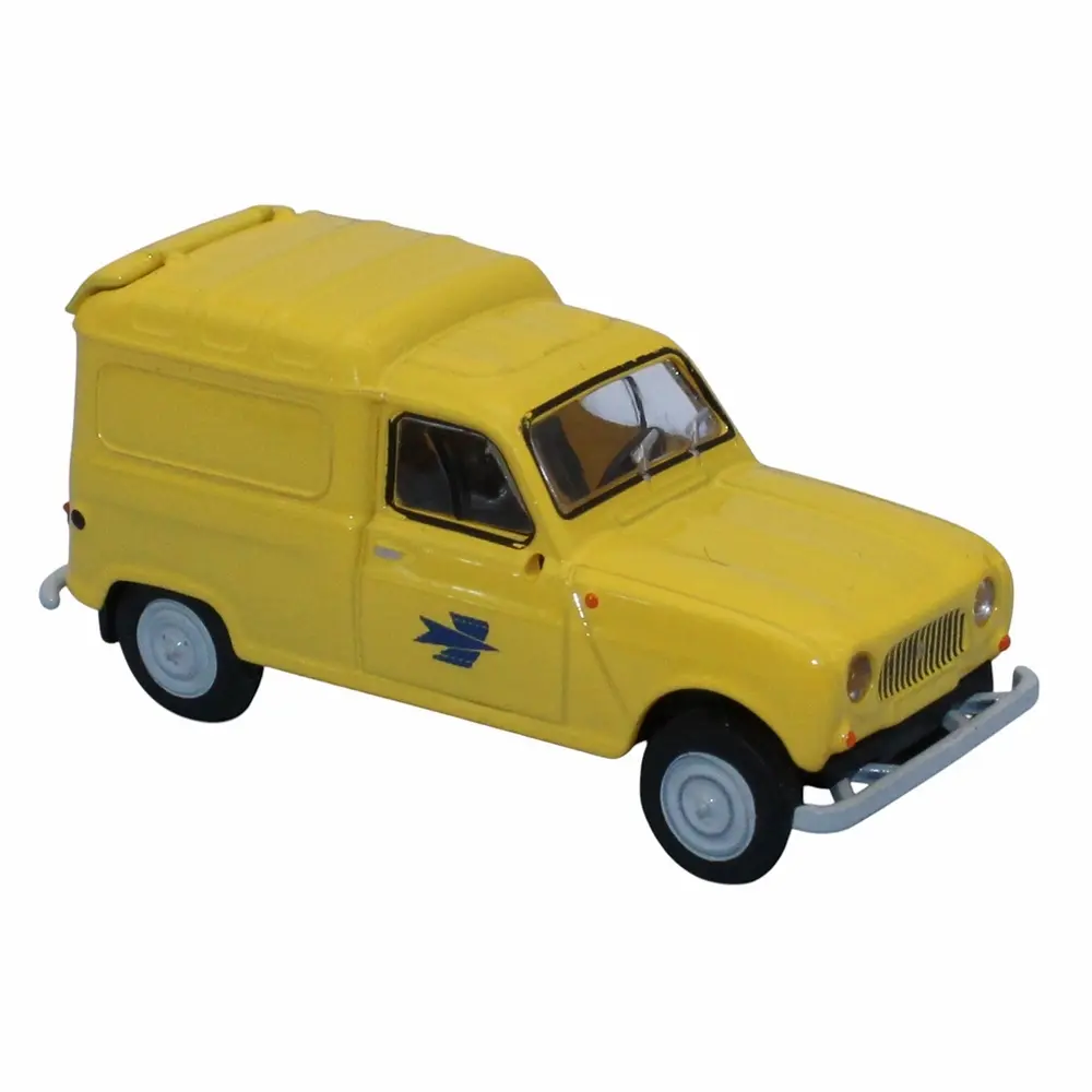 Renault 4 Fourgonnette - 1961 - PTT - BREKINA 2421 - HO : 1/87 - SNCF
