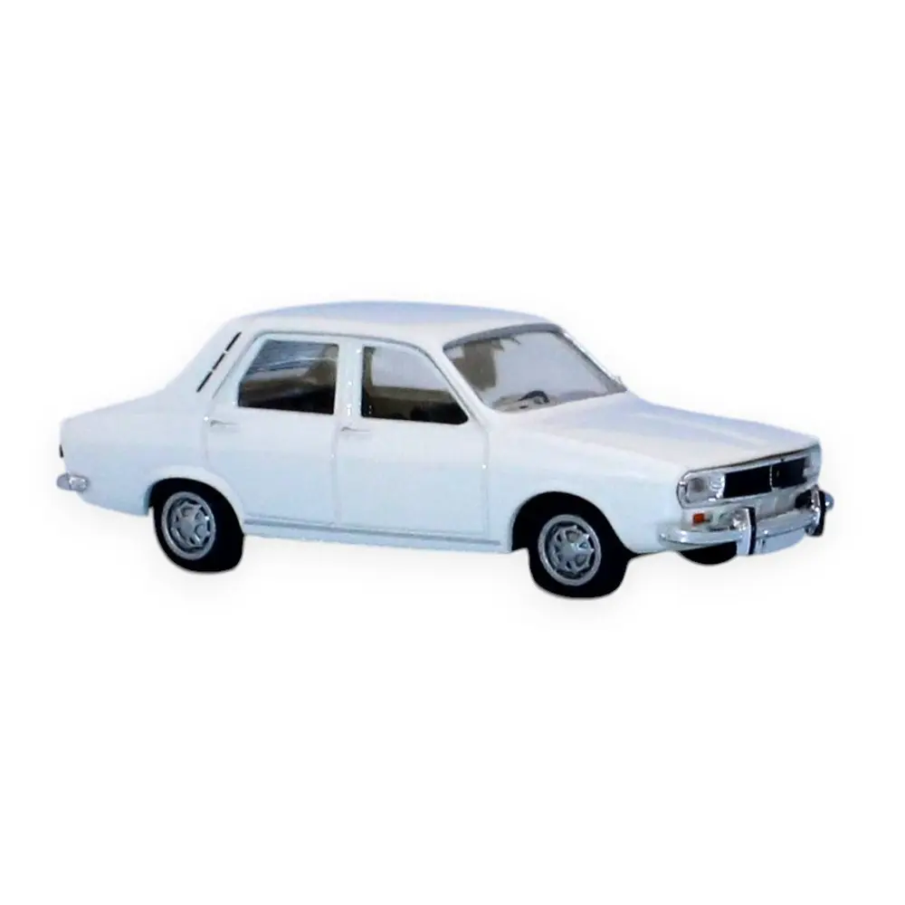 Voiture Renault 12 TL livrée blanche SAI 2227 BREKINA 14521- HO : 1/87 -