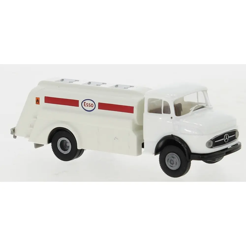 Camion Citerne Mercedes-Benz L322 livrée "Esso" BREKINA 47037 - HO 1 : 87