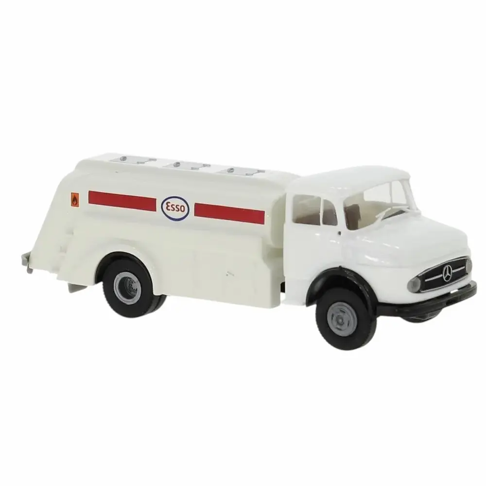 Camion Citerne Mercedes-Benz L322 livrée "Esso" BREKINA 47037 - HO 1 : 87