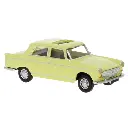 Peugeot 404 Brekina 29023 avec toit ouvrant - HO : 1/87 - livrée jaune pale
