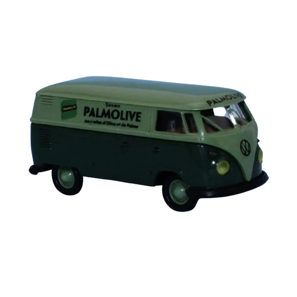 Volkswagen Combi T1b Tôlé - Palmolive - Brekina 32763 - HO 1/87