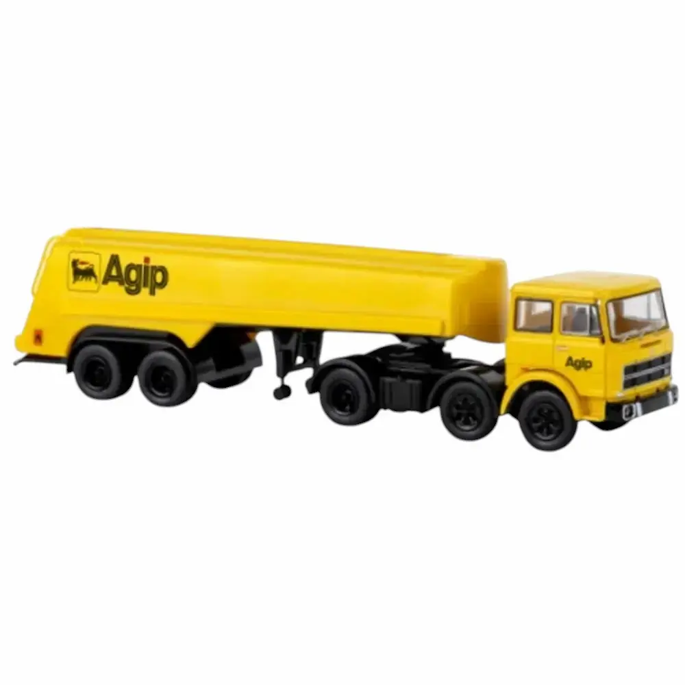 Semi-remorque citerne Fiat 691 T Agip - Brekina 58584 - HO 1/87