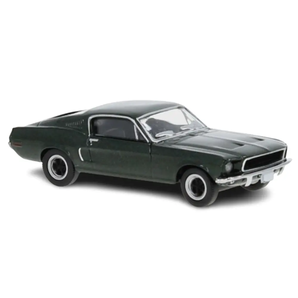 Ford Mustang Fastback 1968, vert foncé métallisé "Bullitt" - Brekina 19600 - HO 1/87