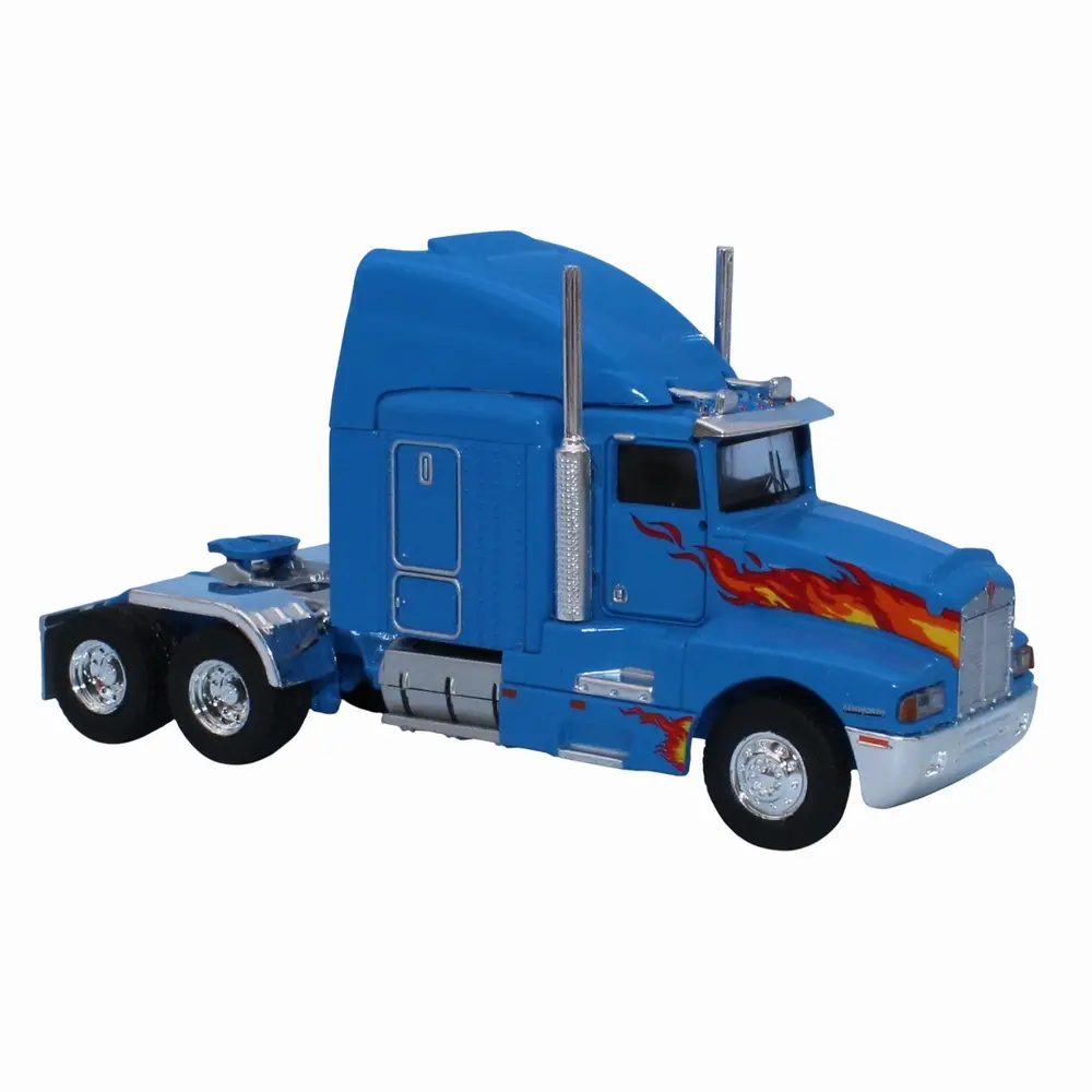 Tracteur Kenworth T600, Flammes - Brekina 85934 - HO 1/87