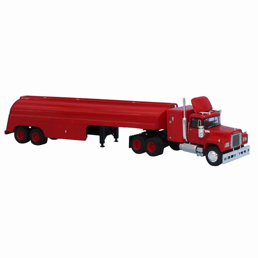 Semi remorque citerne Mack RS 700, rouge, 1966 - Brekina 85814 - HO 1/87