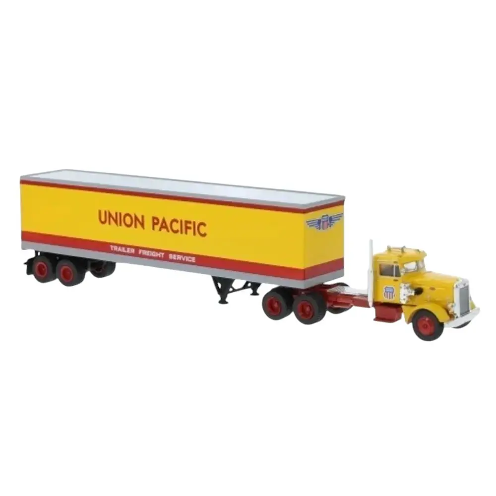 Camion semi-remorque Peterbilt 281 - Brekina 85765 - HO 1/87
