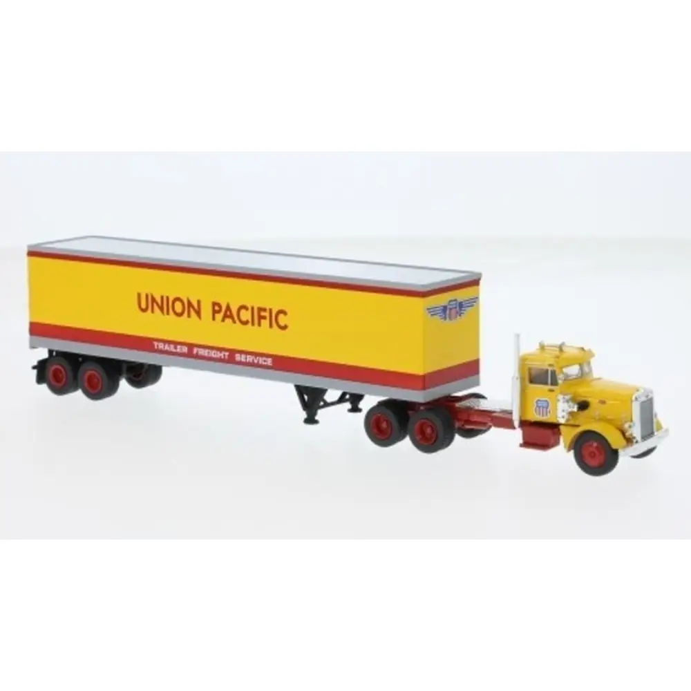 Camion semi-remorque Peterbilt 281 - Brekina 85765 - HO 1/87