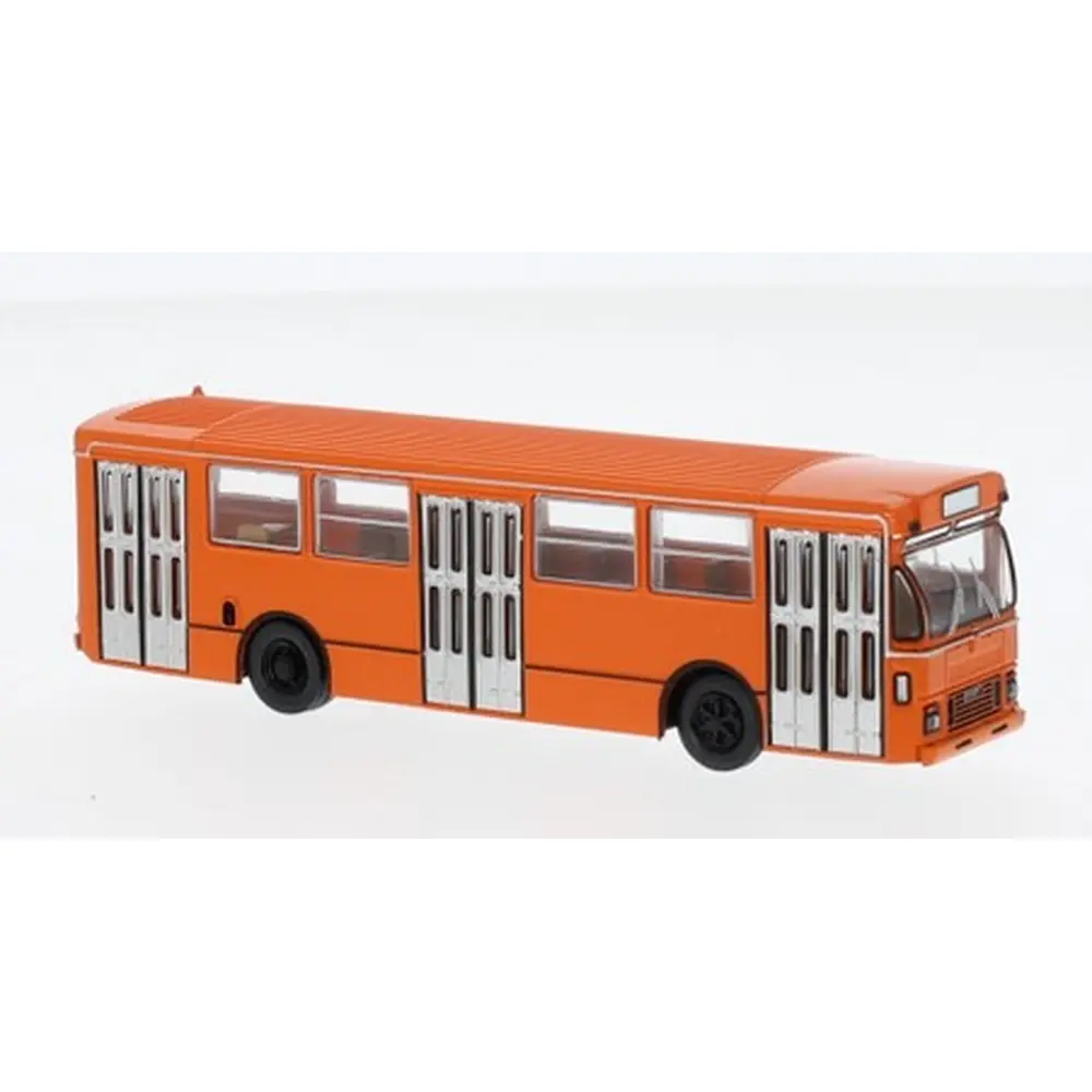 Bus Fiat 418 AL 1976 orange - Brekina 59950 - HO 1/87