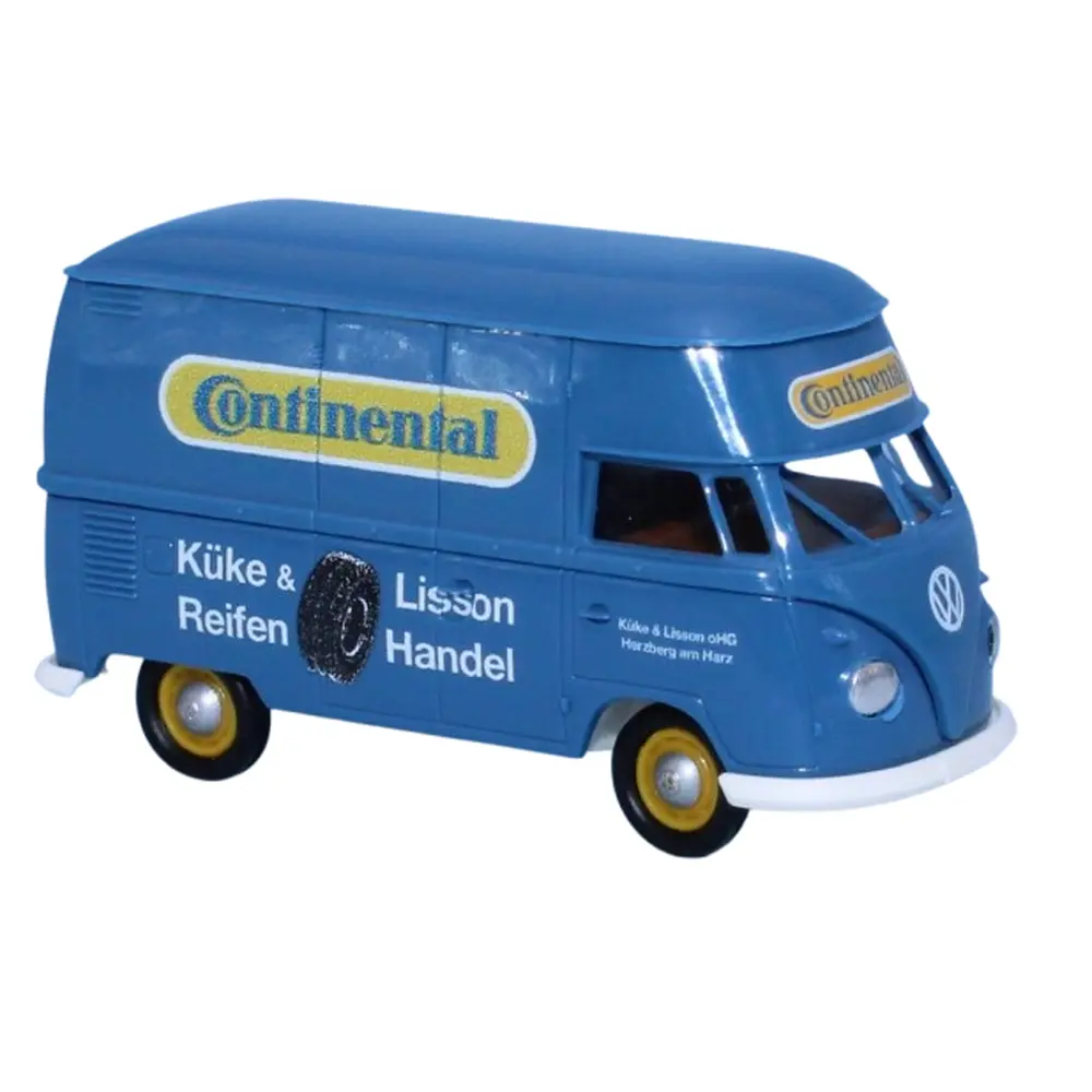 VW T1b réhaussé , Continental, 1960 - Brekina 32626 - HO 1/87