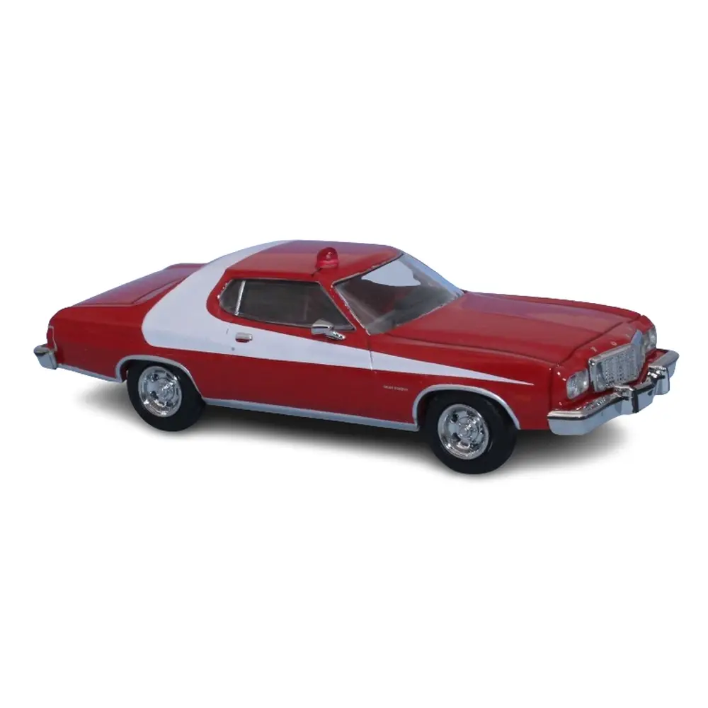 Ford Gran Torino avec gyrophare "Starsky & Hutch" - Brekina 19729 - HO 1/87 - IV