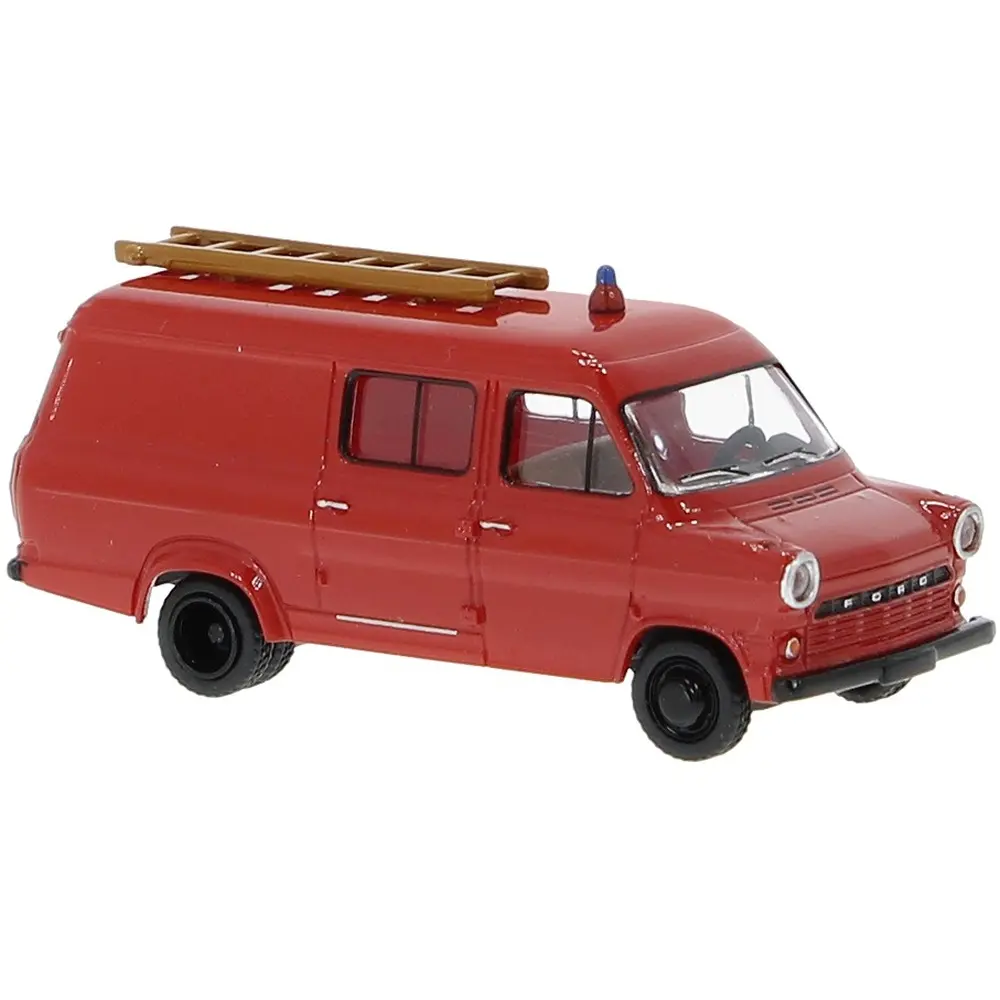 Ford Transit Mk.1 pompiers - Brekina BR34160 - 1/87 HO