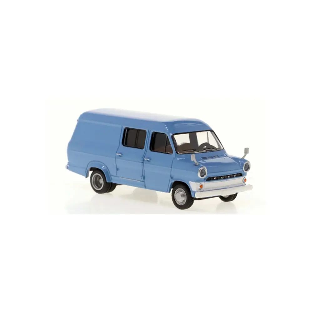 Ford Transit Mk 1 bleu clair 1970 - Brekina 34165 - HO 1/87
