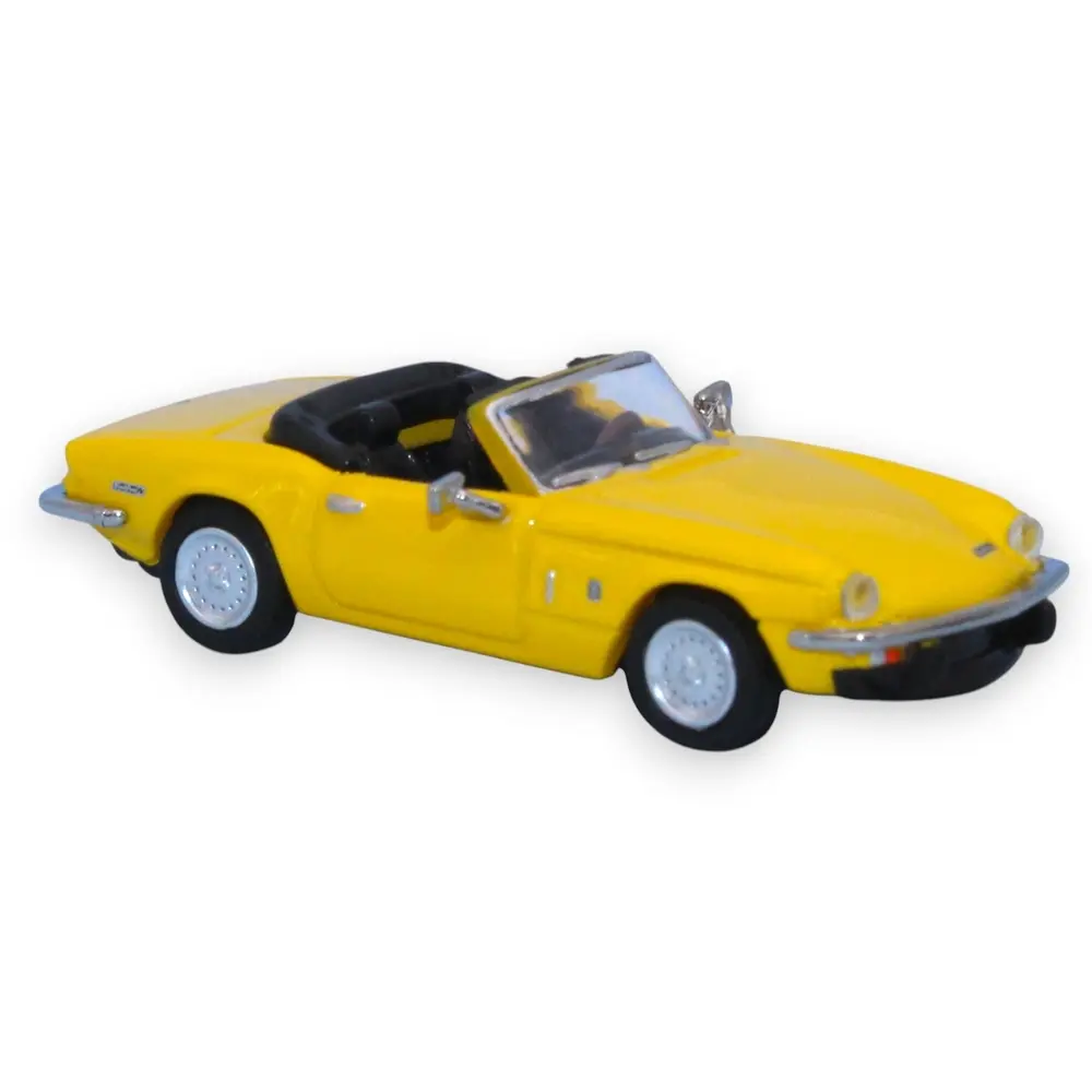 Triumph Spitfire MK IV, jaune safran, 1970 - Brekina 15177 - HO 1/87