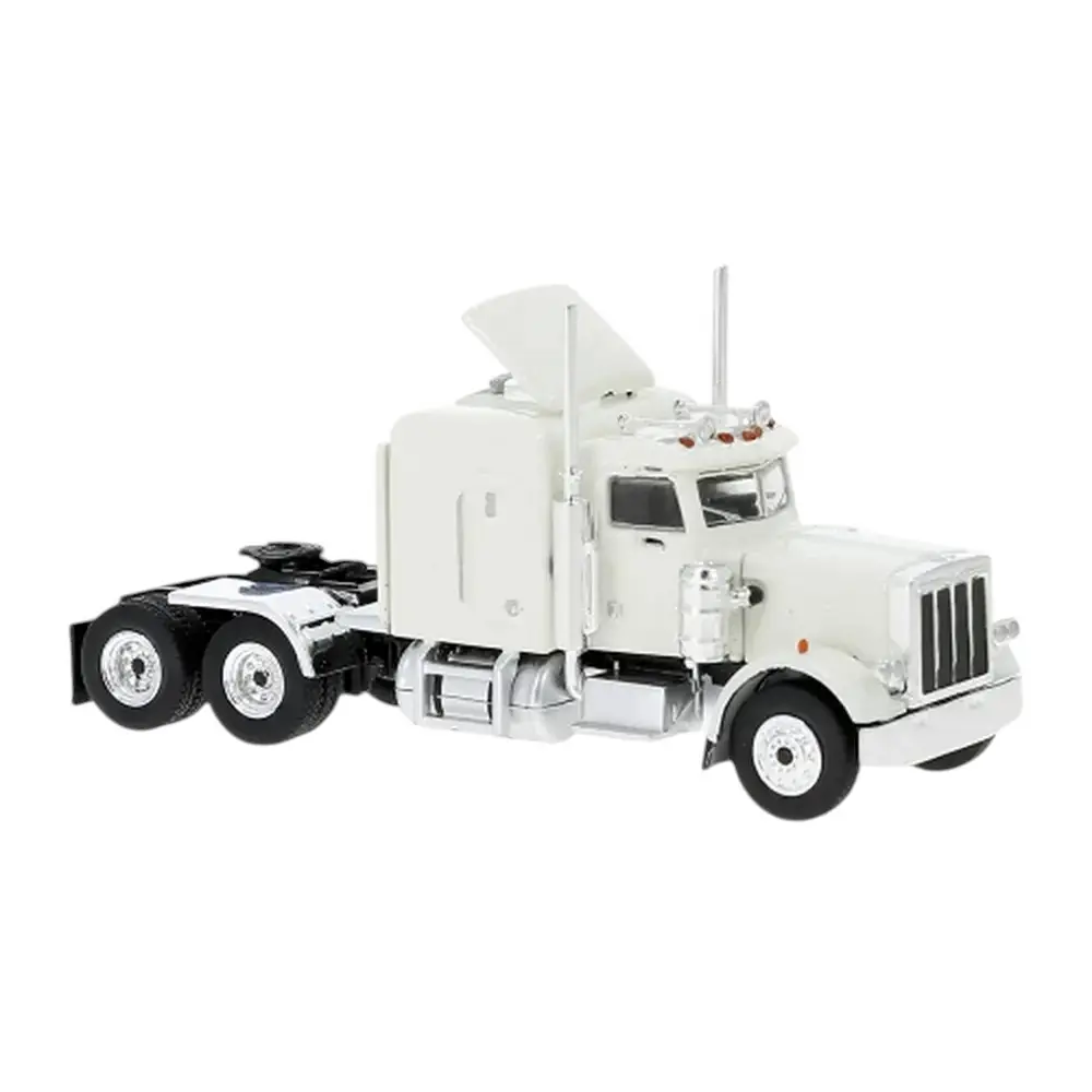 Camion Peterbilt 359, blanc, en kit, 1973 - Brekina 10224 - HO 1/87