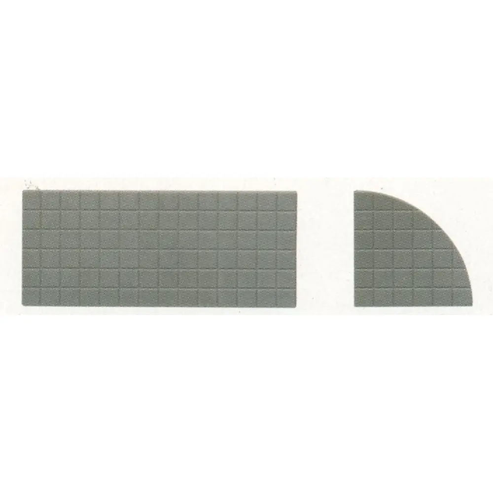 Lot de Plaques De Trottoir - Busch 6029 - HO: 1/87