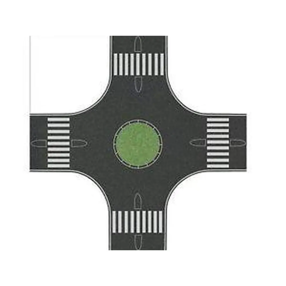 Rond point - BUSCH 1102 - HO 1/87