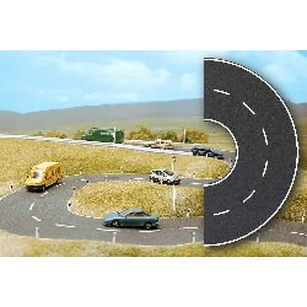 Courbe de route - BUSH 1103 - HO 1/87