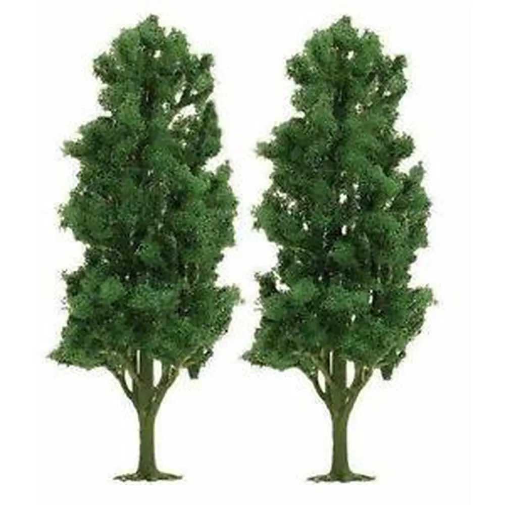 Lot de 2 Peupliers - 15 CM - Busch 6953 - HO 1/87