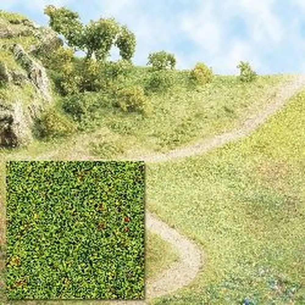 Flocage poudre pré fleuri - Busch 7055 - HO 1/87