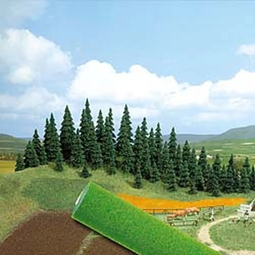 Tapis de décor vert foncé, 100x80 cm - Busch 7220