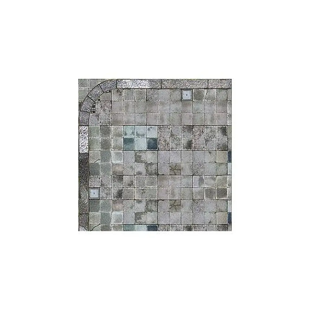 Plaques de décor sol pavé