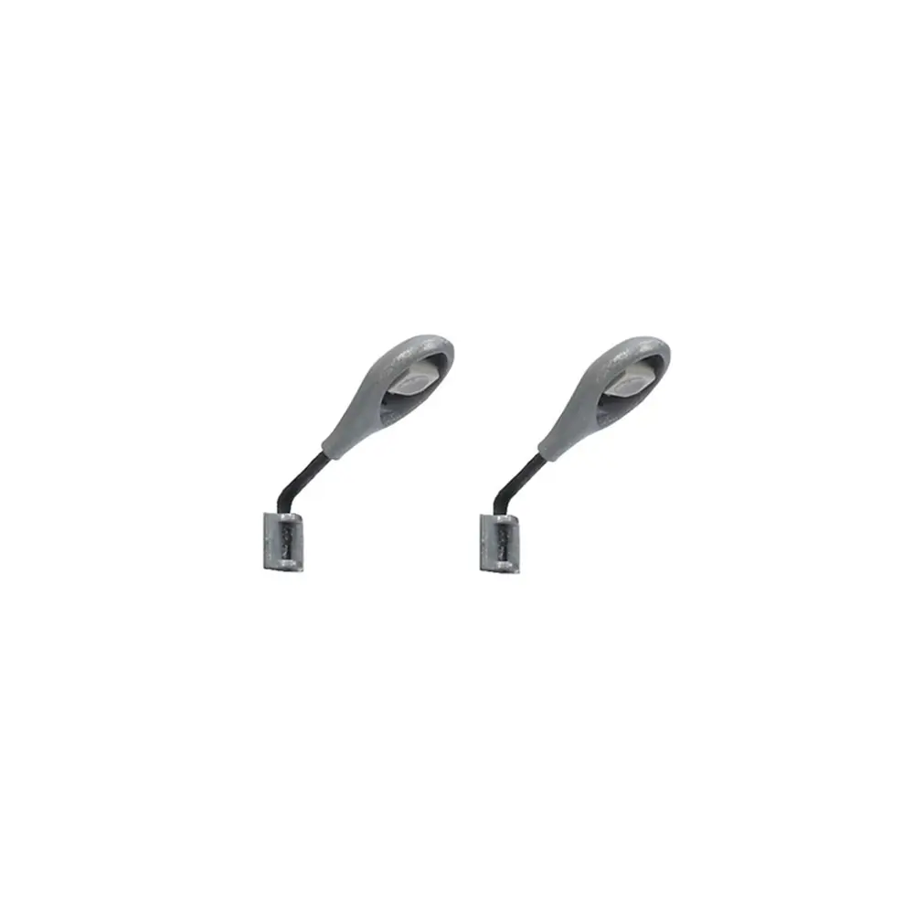 Lot de 2 Lampadaires - Busch 4133 - HO : 1/87