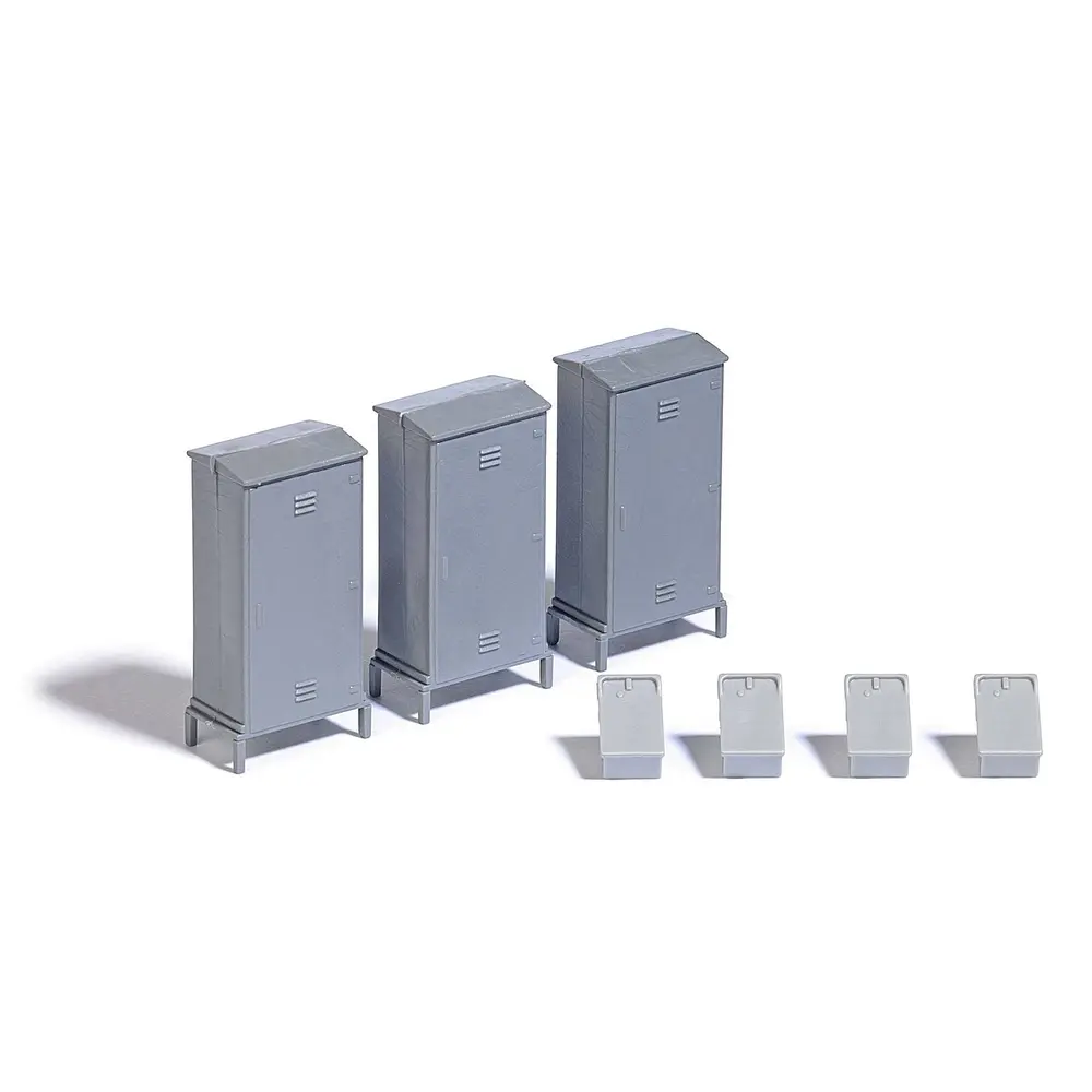 Armoires électriques et téléphoniques BUSCH 7792 - HO 1/87