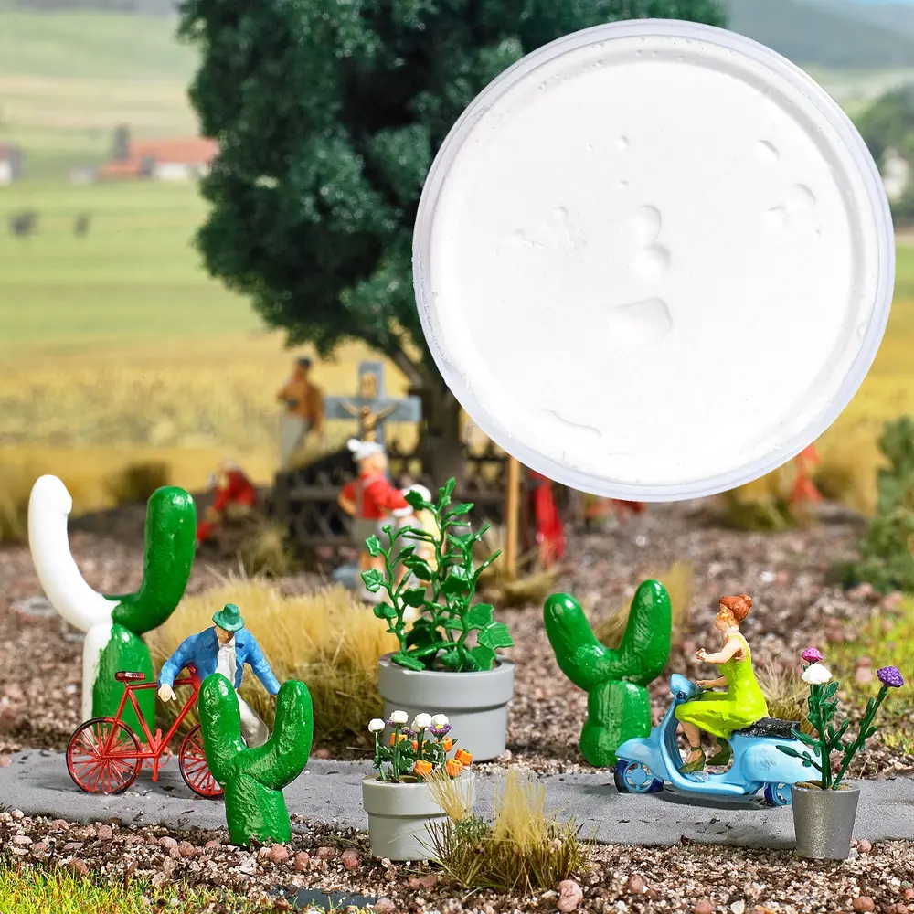 Pâte à modeler blanche - Busch 7555 - 80g