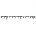 Stalactites de glace à suspendre - Busch 1143 - HO 1/87