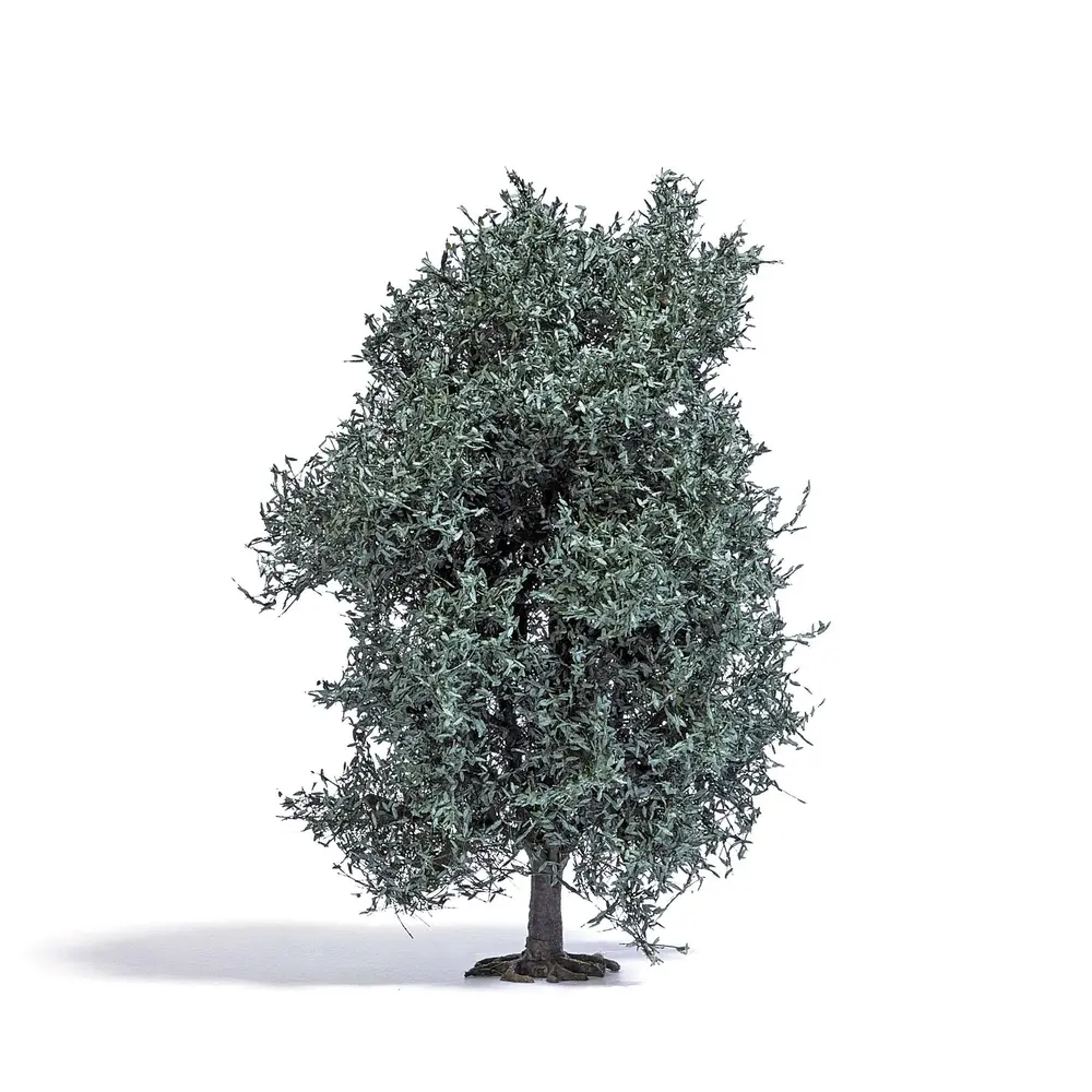 Saule de saison estivale muni de feuilles vertes foncées Busch 3762 - HO 1/87