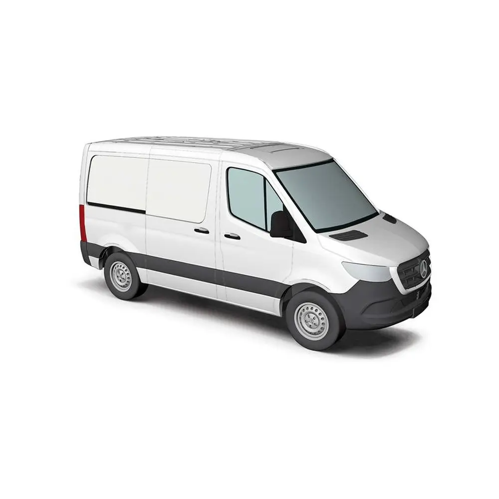 Fourgon Mercedes-Benz Sprinter Busch 53400 - HO 1/87 - livrée blanche