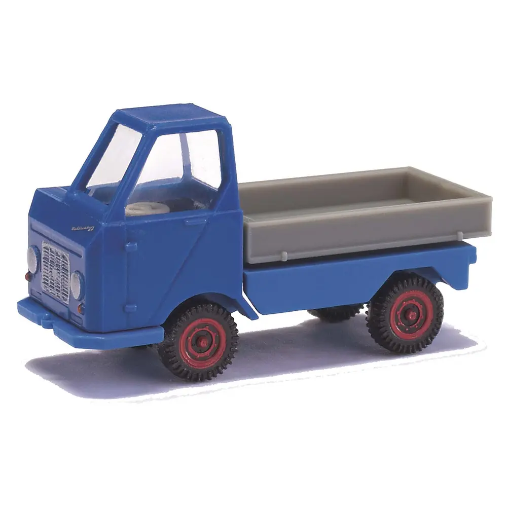 Camion Multicar M22 Busch 211014404 - N 1/160ème - Livrée bleue
