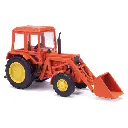 Tracteur MTS-82 Belarus & Chargeur frontal Busch 51315 - HO 1/87