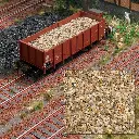 Des graviers grossiers Busch 10505 -  O 1/43 - 600 ml