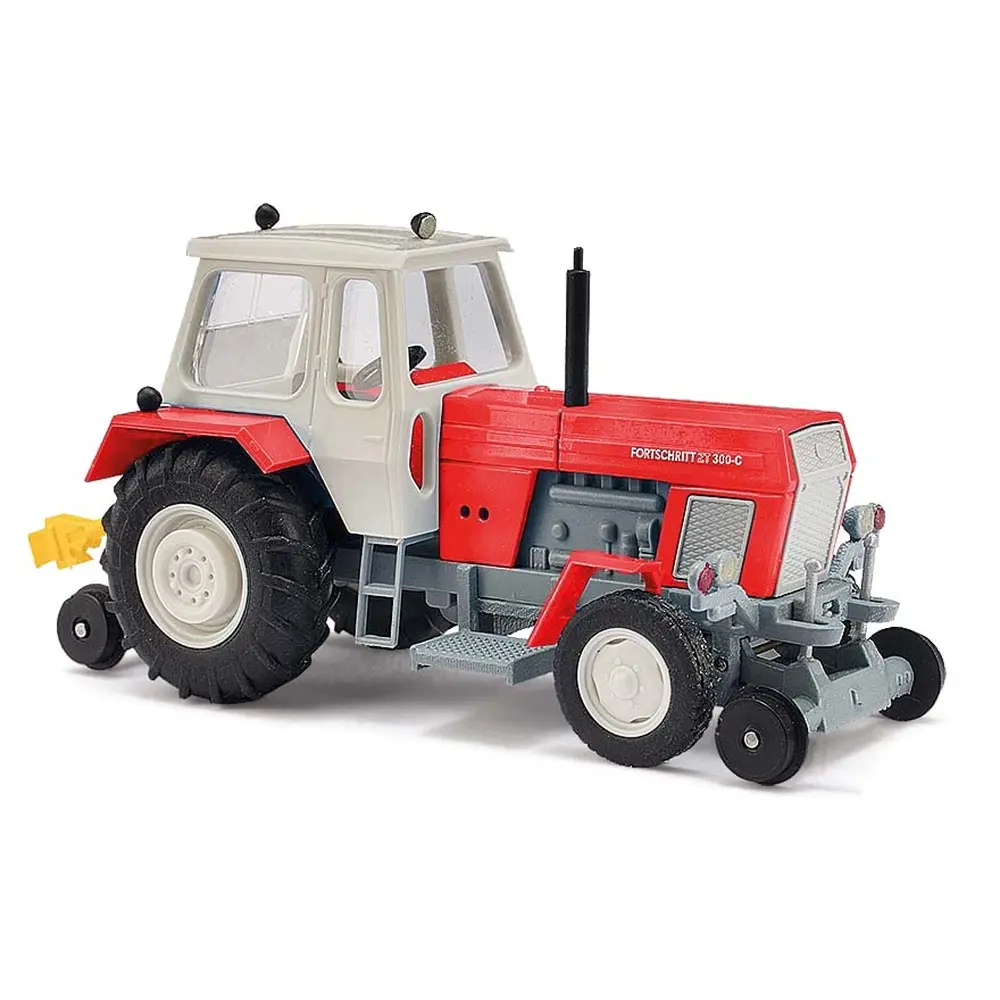 Tracteur Progress ZT 300 rouge - BUSCH 54201 - HO 1/87