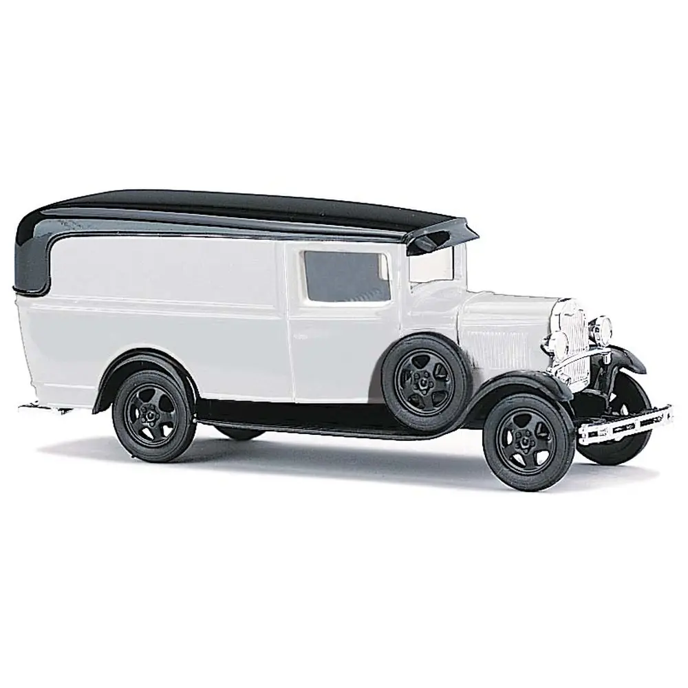 Ford modèle AA en Kit - Busch 60274 - HO 1/87 - livrée blanche