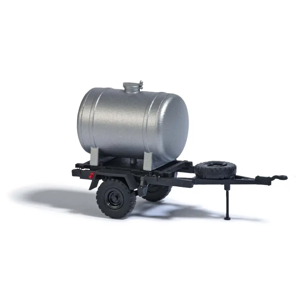 Remorque avec Baril D'Eau - Busch 53609 - HO 1/87