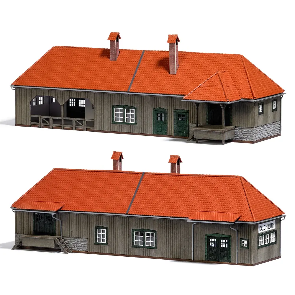 Gare de Kalchreuth - Busch 1953 - HO 1/87