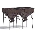 2 parcs à charbon - Busch 1972 - HO 1/87