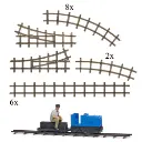 Scénette "Chemin de fer de jardin" - Busch 79828 - HO 1/87